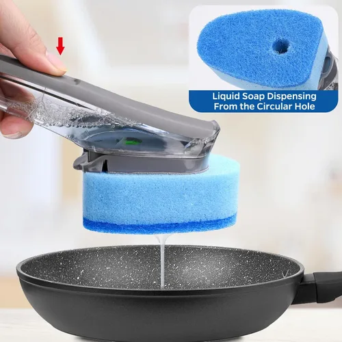Vista 7 de Recambios de cepillo de esponja para Scotch-Brite Dishwand - 20