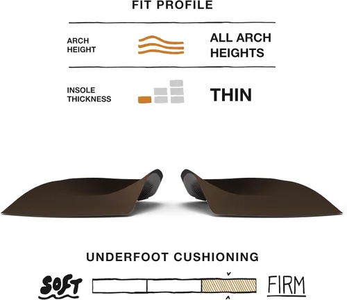 Vista 3 de Superfeet Plantillas casuales Easyfit para hombre, plantillas cómodas para zapatos para hombre, plantillas ortopédicas antifatiga para zapatos
