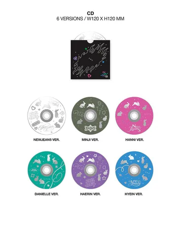 Vista 7 de NEWJEANS OMG 1st Winter Single Album ( MESSAGE CARD Ver. - MINJI ) K-POP SEALED