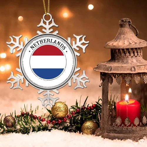 Vista 3 de Regalo de relleno de calcetín de Navidad de los Países Bajos para niños, regalo de recuerdo de país patriótico, adorno de Navidad para niños