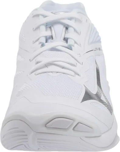 Vista 2 de Mizuno Wave Lightning Z6 - Zapatos de voleibol para mujer, Blanco