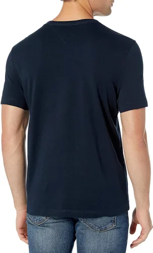 Vista 2 de Tommy Hilfiger - Camiseta de manga corta con estampado de rayas distintivas para hombre