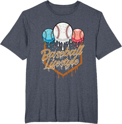 Vista 29 de Baseball Lifestyle - Camiseta de béisbol amante del béisbol