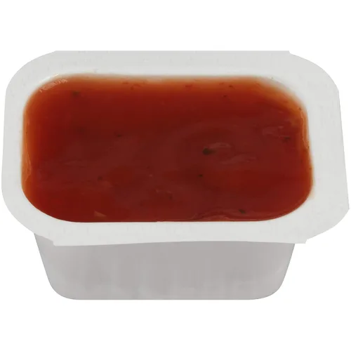 Vista 2 de Taste Pleasers Salsa marinara gourmet (tazas de 1 oz, paquete de 100)