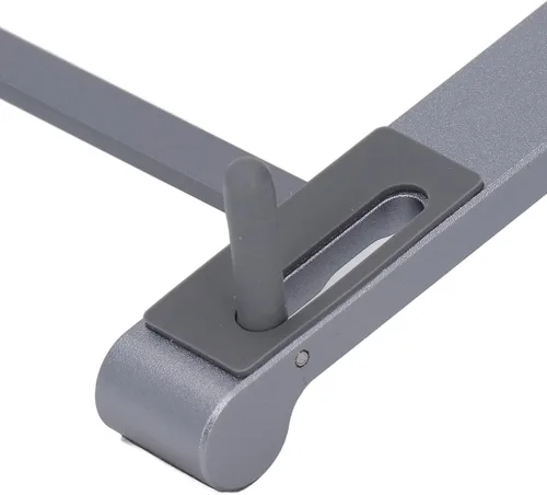 Vista 9 de plplaaoo Foldable Laptop Stand Multi Height Adjustment Ergonomic Laptop Stand for Mobile Phone Tablet (Grey)