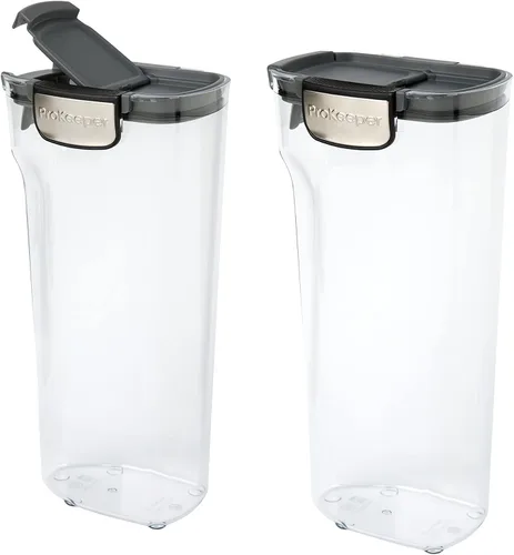 Vista 10 de Progressive International ProKeeper+ Juego de recipientes herméticos de plástico transparente para organización de la cocina del panadero