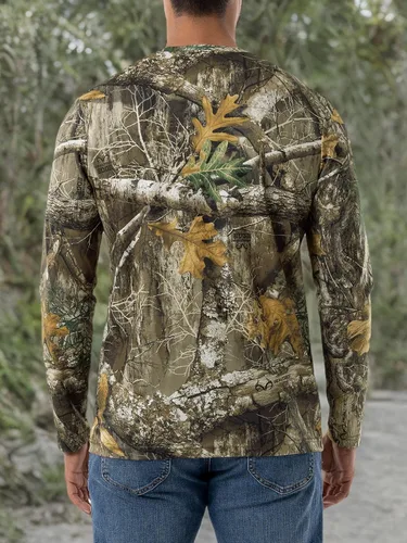 Vista 8 de Realtree Playeras de manga larga para hombre de rendimiento (paquete de 2)