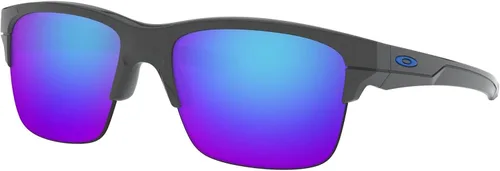 Vista 2 de Oakley Gafas de sol rectangulares Thinlink Oo9316 para hombre Gris oscuro/zafiro iridio