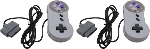 Vista 3 de NGHTMRE Paquete de 2 almohadillas de repuesto para mando a distancia premium para Nintendo SNES System Console Replacement Controller 6FT SNS-005