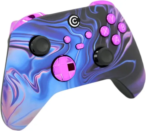 Vista 2 de Custom Controllerzz Designer Series - Controlador inalámbrico personalizado para PC, Windows, Series XS y uno, varios diseños disponibles