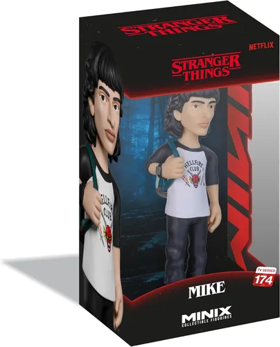 Vista 2 de Minix Stranger Things Series 4 Mike Figuras coleccionables #174