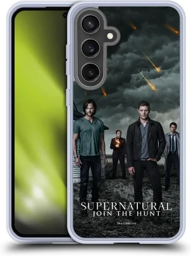 Vista 87 de Head Case Designs Supernatural Sam, Dean & Castiel Key Art - Funda de gel con licencia oficial [protección de grado militar] compatible con Google