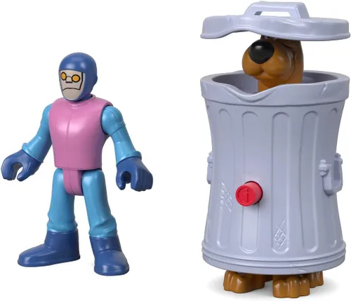 Vista 3 de Fisher-Price Imaginext Scooby-Doo Ocultar Scooby & Funland Robot - Figuras, multicolor