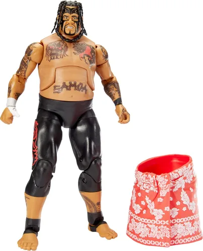 Vista 7 de Figura WWE Elite, 123 Kid Articulación de lujo, atuendo de anillo auténtico, accesorios icónicos, expresión detallada de personajes