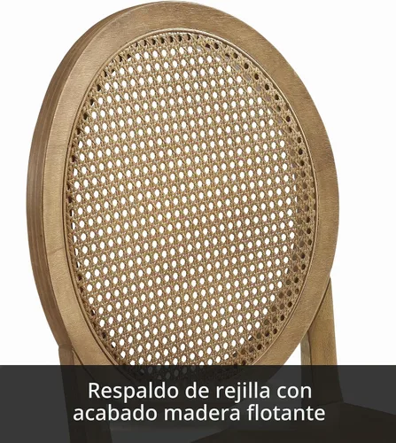 Vista 6 de Crosley Furniture Katia - Taburetes de mostrador con respaldo de bastón