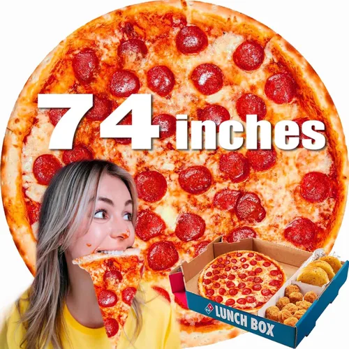 Vista 11 de Pepperoni - Manta de pizza para baby shower, elefante blanco, regalos para niños, mantas envolventes para niños y niñas, para fiestas, novedosas