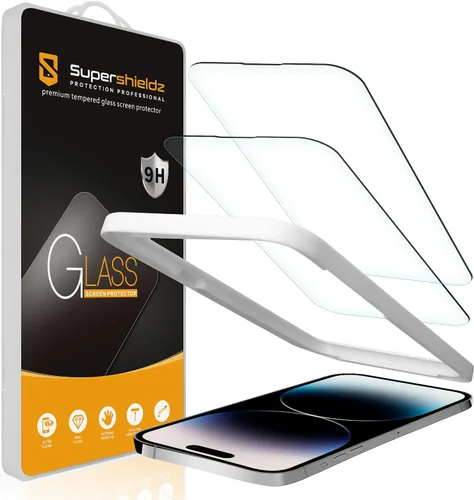 Vista 7 de Supershieldz Protector de pantalla de vidrio templado diseñado para iPhone 11 Pro, iPhone Xs y X (5.8 pulgadas), bandeja de fácil instalación