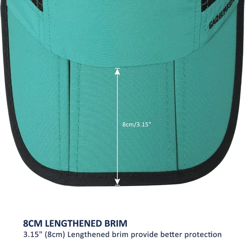 Vista 6 de GADIEMKENSD Sombrero plegable para hombre de ala larga con protección solar UPF 50+
