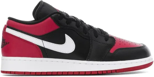 Vista 2 de Jordan Big Kid 1 Low NegroGym Rojo-Blanco (553560 066)