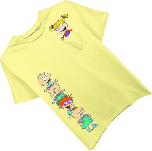 Vista 3 de Nickelodeon - Camiseta de manga corta para mujer de los años 90