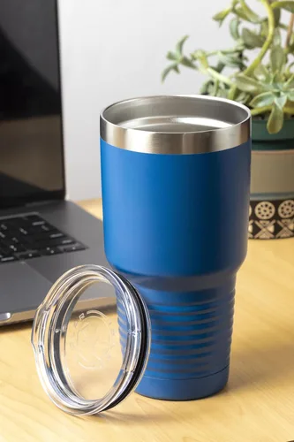 Vista 64 de LaserGram Vaso aislado al vacío de 20 onzas, enfermera registrada RN, grabado personalizado incluido (negro)