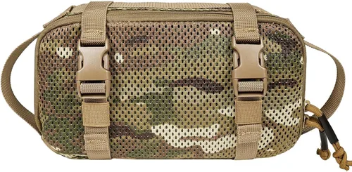 Vista 7 de Juego de 4 cubos de embalaje tácticos, bolsa de almacenamiento de malla compresible, organizador portátil Edc Molle.