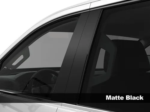 Vista 8 de Rvinyl Moldura de ventana de poste de pilar compatible con Ford Fusion 2013-2020 - Mate (negro)