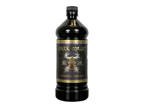 Vista 2 de Dark Magic Extracto puro de vainilla mexicana, 33.2 onzas líquidas