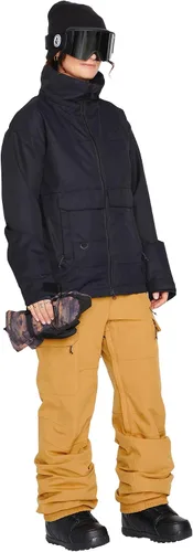 Vista 3 de Volcom Chaqueta de invierno con capucha Hailyn Snowboard Ski para mujer