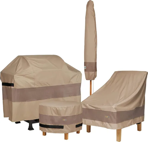 Vista 8 de Duck Covers Elegante cubierta rectangular impermeable para hoguera de 54 pulgadas
