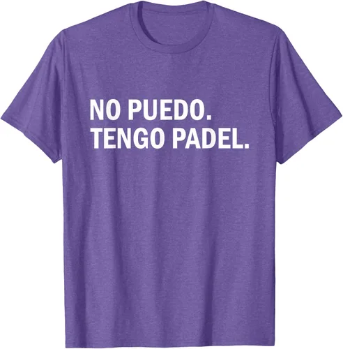 Vista 12 de Camiseta de jugador divertido No Puedo Tengo Padel Hobby
