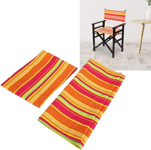 Vista 9 de Tbest Fundas de repuesto para silla de director, 1 juego de fundas de repuesto para silla de director, suministros para el hogar, accesorios