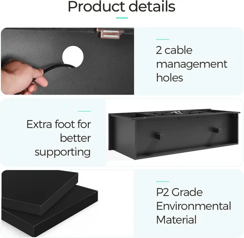 Vista 7 de LINSY HOME Soporte de TV estilo granja para TV de 65 pulgadas, centro de entretenimiento de madera con gabinete de almacenamiento con puerta