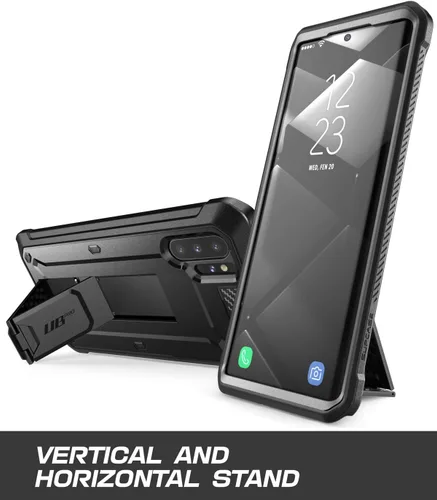 Vista 2 de SUPCASE Funda para Samsung Galaxy Note 10 Plus/Note 10 Plus 5G (Unicorn Beetle Pro), [soporte integrado y clip para cinturón] Funda resistente