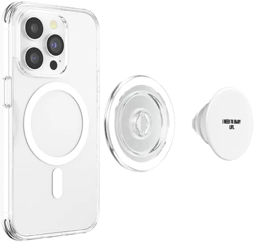 Vista 4 de I need to enjoy life. PopSockets MagSafe PopGrip for iPhone
