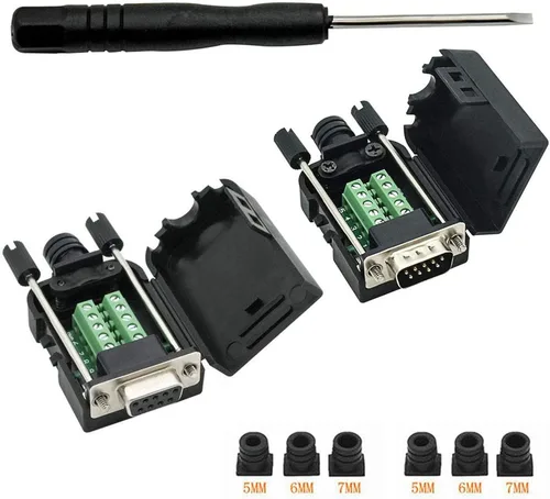 Vista 10 de 28 AWG 9/C CMP Cable de datos RS232 de seguridad con doble blindaje CMP - 16 pies - Uso para adaptadores serie DB9 1 cable blindado doble 28AWG 9/C