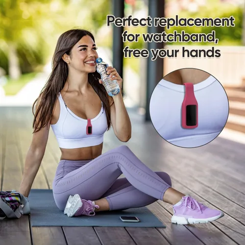 Vista 4 de Accesorio de soporte de clip para pulsera de repuesto Fitbit Charge 6