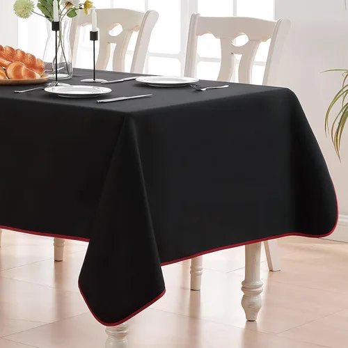 Vista 41 de BALCÓN & FALCON Mantel rectangular impermeable aguacate 70 x 55 pulgadas