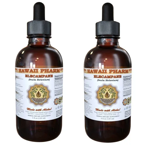 Vista 5 de HawaiiPharm Elecampane (Inula Helenium) Extracto Líquido 2 oz