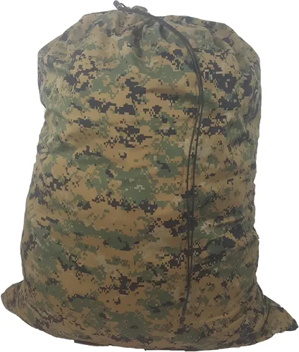 Vista 3 de Bolsa de lavandería de nailon de 30 x 40 pulgadas, fabricada en los Estados Unidos