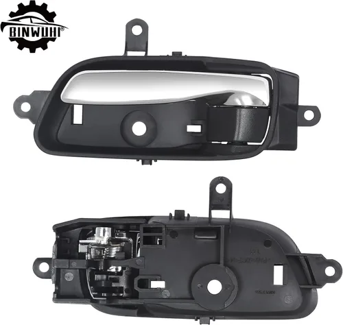 Vista 3 de BINWUHU Manija de puerta interior delantera trasera izquierda del lado del conductor compatible con los siguientes modelos: Nissan Altima Pathfinder