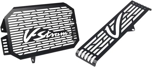 Vista 5 de Protector de parrilla de radiador para motocicleta para Suzuki V-Strom DL650 VSTROM DL 650 2004 2005 2006 2007 2008 2009 2010