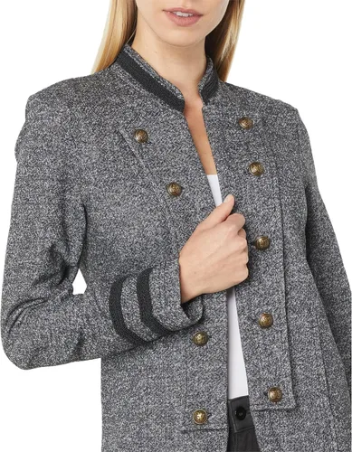 Vista 3 de Tommy Hilfiger Chaqueta casual de banda para mujer, moda de otoño