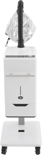 Vista 5 de Vaporizador de pelo vertical Nano Salon - Blanco - Vaporizador para el cabello - Reparación del cabello, acondicionamiento profundo - 500W