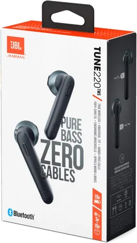 Vista 8 de JBL TUNE 220TWS - Auriculares intrauditivos inalámbricos verdaderos - Negro