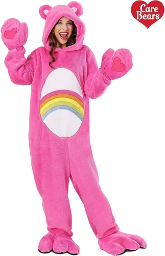 Vista 2 de Plus Size Care Bears Cheer Bear Costume