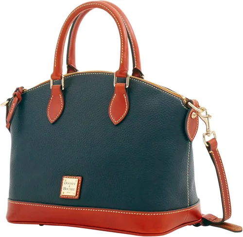 Vista 2 de Dooney Bourke Bolsa de darcy de grano de guijarro Negro