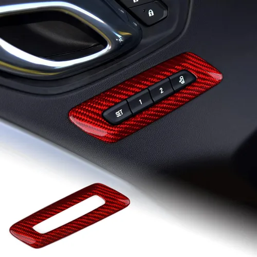 Vista 12 de AIRSPEED Paneles de Puerta de Automóvil de Fibra de Carbono Real Cubierta Moldura Interior para Chevrolet Camaro 2016 2017 2018 2019 2020 2021 2022