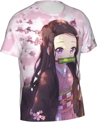 Vista 2 de Camiseta casual con impresión 3D para adultos, unisex, cosplay, anime o hombres y mujeres