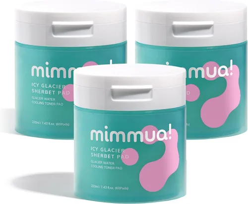 Vista 12 de Ice Sorbet Toner Pads Toallitas de preparación de la piel para hinchazón, bolsas debajo de los ojos y estiramiento facial instantáneo